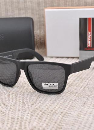 Фирменные солнцезащитные матовые и глянцевые очки matrix polar...