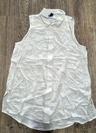 Женская блузка без рукавов с воротником  piazza italia  s размер