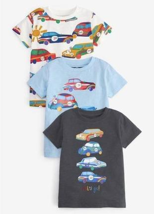 Футболка 👕 автомобили 🚗 next 3-4 года, 104 см