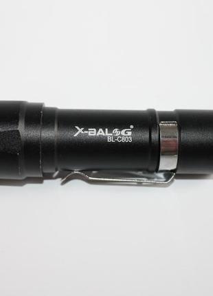Ручний ліхтарик на батарейках кишеньковий фонарик