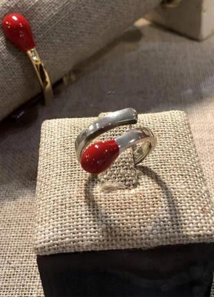 Кольцо серебро посеребрение 925 проба кольцо спичка кільце сірник