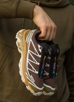 Кроссовки salomon xt-6 dover silver black