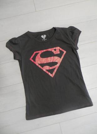 Женская футболка superman комиксы dc