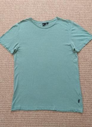 Hugo boss футболка хлопок и лён regular fit оригинал (xl)