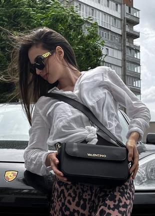 Женская сумочка в стиле valentino alexia black and beige bag а...