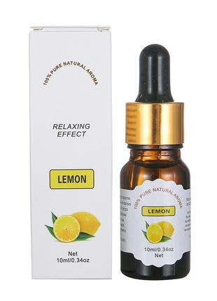 Натуральное эфирное масло с пипеткой Net 10 мл Lemon Lemon
