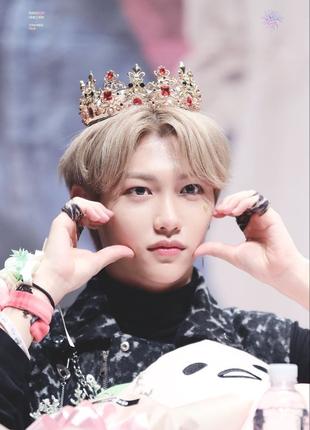 Постер Лі Фелікс Lee Felix (Лі Йонбок) Стрей Кідс Stray Kids c...