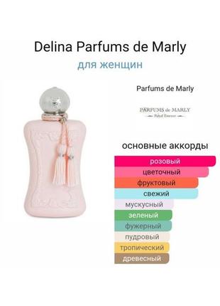 Parfums de marly delina la rosee парфюм тестер