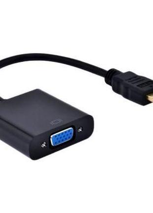 Переходник ST-Lab HDMI male to VGA F (с кабелями аудио и питан...