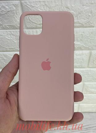 Чехол Silicon case iPhone 11 Pro Max Пудра ( Силиконовый чехол...