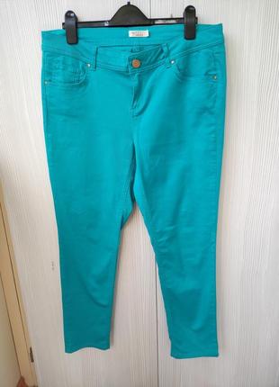 Женские джинсы скинни укороченные на р.52 - uk16