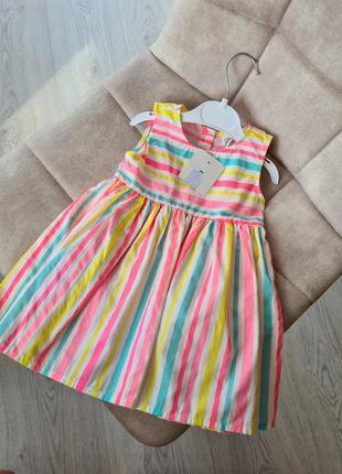 Платье на девочку lc waikiki 12-18 месяцев