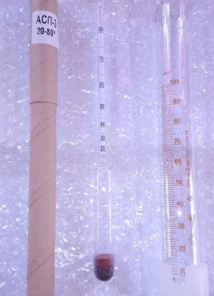 Спиртомер АСП-3 20-80%, + мерный цилиндр