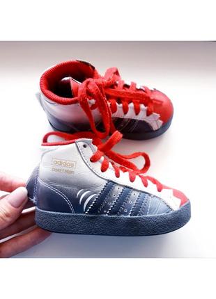 Кожаные кроссовки, хайтопы adidas basket, кроссовки