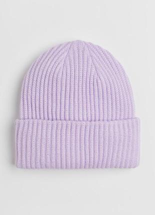 Шапка шапочка шапуля шапки шапочки h&m лиловый цвет