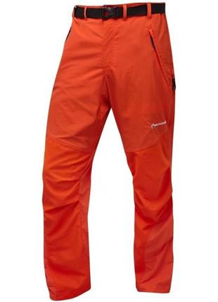 Штаны брюки треккинговые montane terra pants orange 2020г тури...