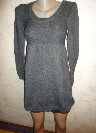 Оригинальное платье свитер  на подростка