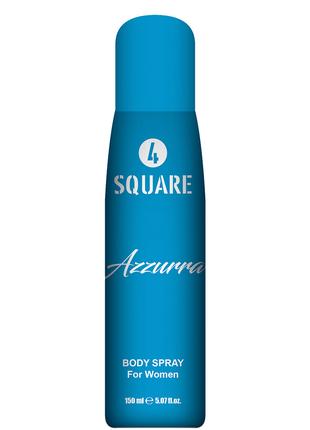 Жіночий дезодорант-спрей 4 SQUARE Azzura, 150 мл