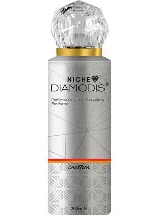 Нішевий дезодорант для жінок DIAMODIS Leather, 200 мл