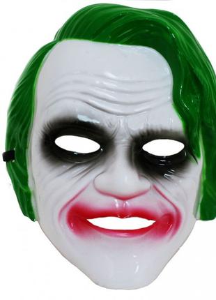Карнавальная маска Джокер зеленый