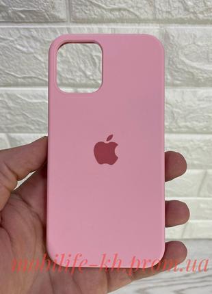 Чехол Silicon case iPhone 12 mini розовый ( Силиконовый чехол ...