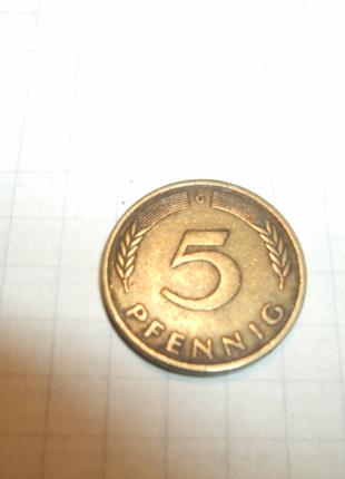 5 Pfennig Bundesrepublik Deutschland(1993)