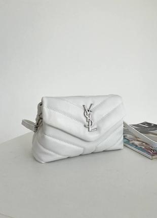 Жіноча сумка ів сен лоран yves saint laurent pretty bag white ...