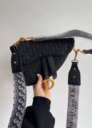 Сумка женская christian dior saddle люкс качество седло сумка ...