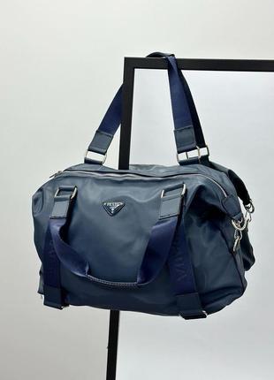Женская сумка prada sport blue рюкзак прада