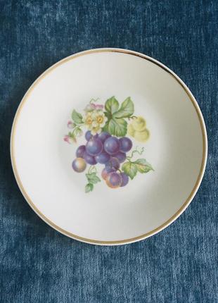 🔥 тарелка 🔥 винтаж нижняя фарфор фрукты