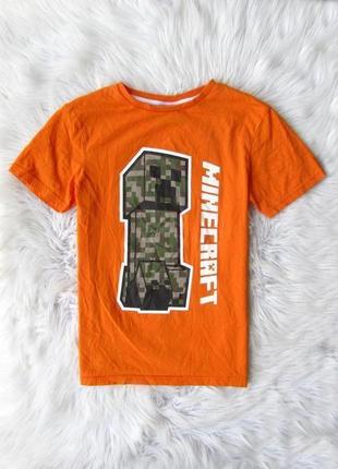 Хлопковая футболка майнкрафт minecraft george