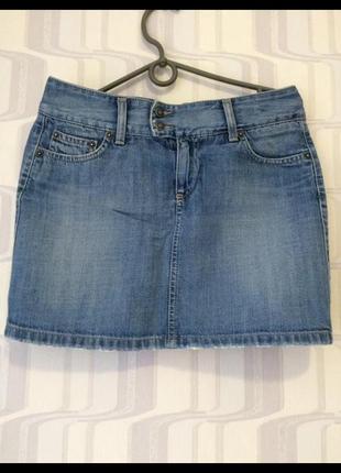 Юбка юбка джинсовая фирменная оригинал идеальное шикарное каче...