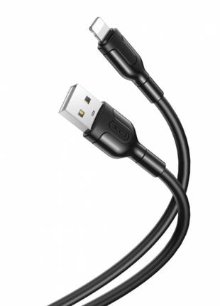 Кабель XO NB212 2.1A USB cable for Lightning Black