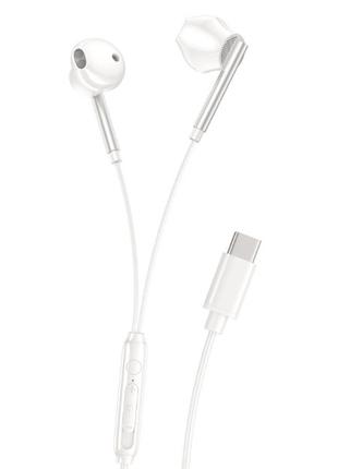 Наушники XO EP66 Crescent Type-C digital decoding flat earphon...
