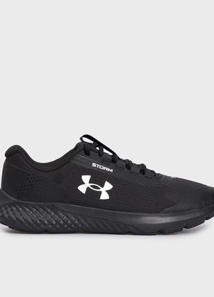 Under armour мужские черные кроссовки ua charged rogue 3 storm