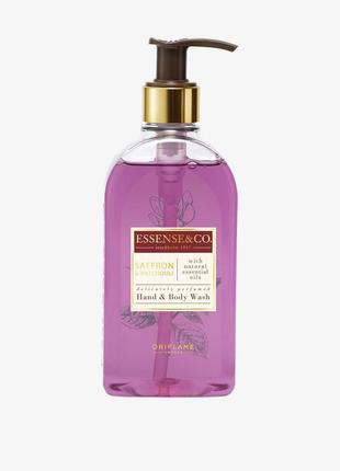 Жидкое мыло для рук и тела с шафраном и пачулями Essense&Co; O...