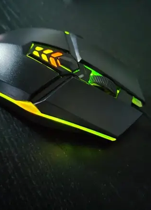 Игровая компьютерная мышь с RGB подсветкой проводная