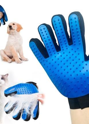 Рукавичка для вичісування тварин Pet Glove Cat Dog