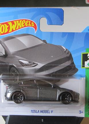 Машинка Хот Вилс Hot Wheels TESLA MODEL Y