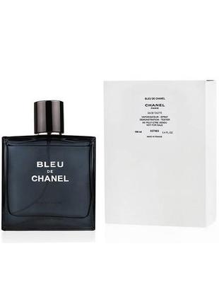 Тестер туалетная вода мужской Chanel Bleu De Chanel edt 100 мл