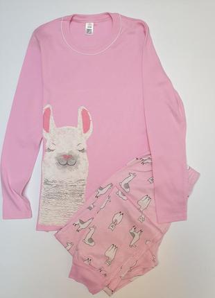 Милая розовая пижама для девочки fashion italian