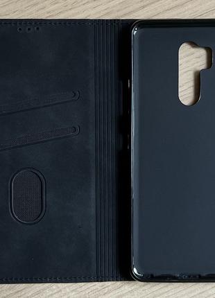 Чехол - книжка (флип чехол) для LG G7 ThinQ чёрный, матовый, и...