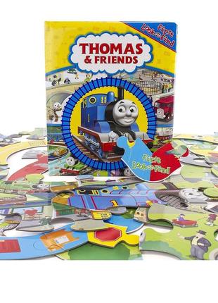 Thomas & friends напольный огромный пазл.
