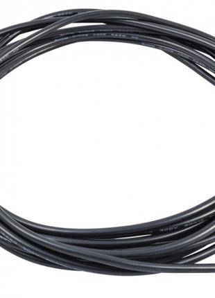 Провод силиконовый QJ 12 AWG (черный), 1 метр
