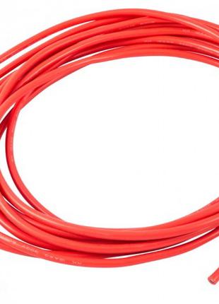 Провод силиконовый QJ 14 AWG (красный), 1 метр