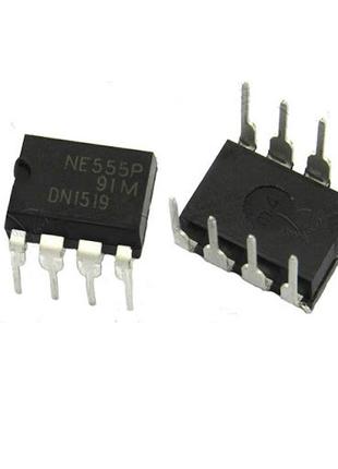 Микросхема таймер интегральный NE555P NE555 DIP8