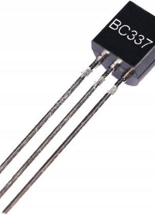 Транзистор BC337-40, NPN, 45V, 0.8A, корпус TO-92