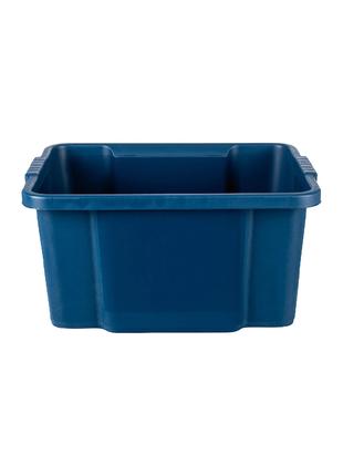 Ящик пластиковий для зберігання синій Livarno Home