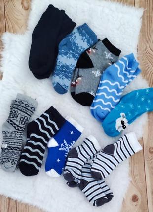 Махрові дитячі шкарпетки, 0-7 років, для хлопчиків і дівчаток.