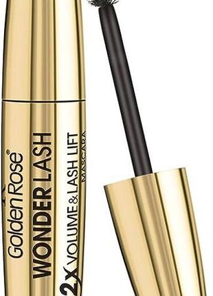 Тушь для ресниц Golden Rose Wonder Lash Объем